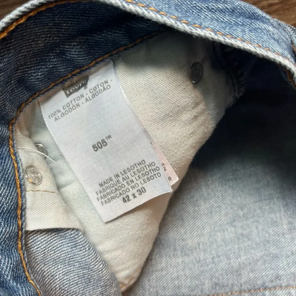 Levi's 505 Men's 42/28 Denim Jeans